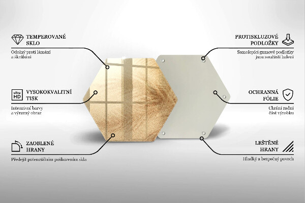 Tagliere in vetro Vacanza sulla spiaggia di sabbia