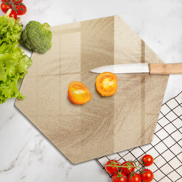 Tagliere in vetro Vacanza sulla spiaggia di sabbia