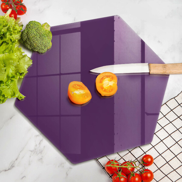 Tagliere in vetro temperato Colore viola