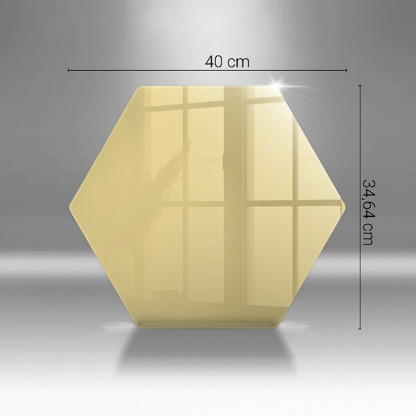 Tagliere in vetro temperato Giallo