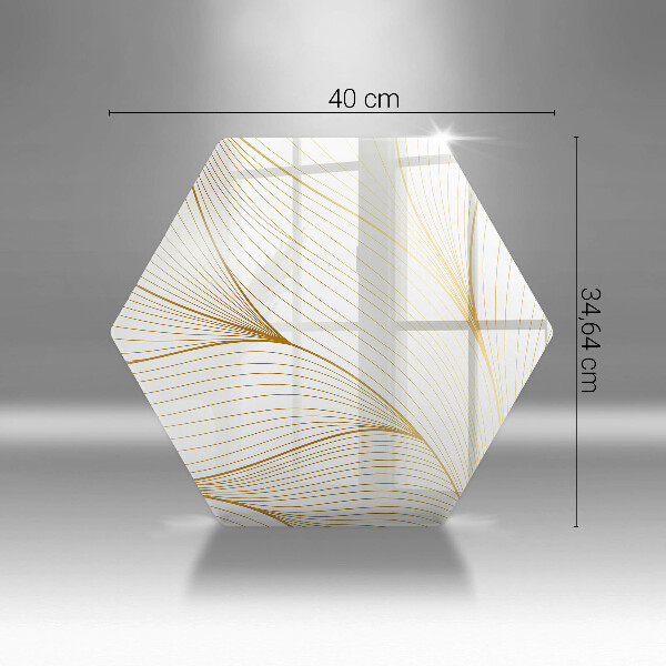 Tagliere in vetro Modello di linee moderne