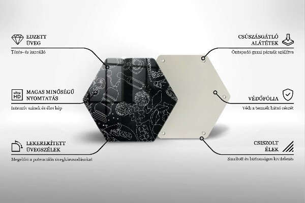 Tagliere in vetro Accessori per la cucina