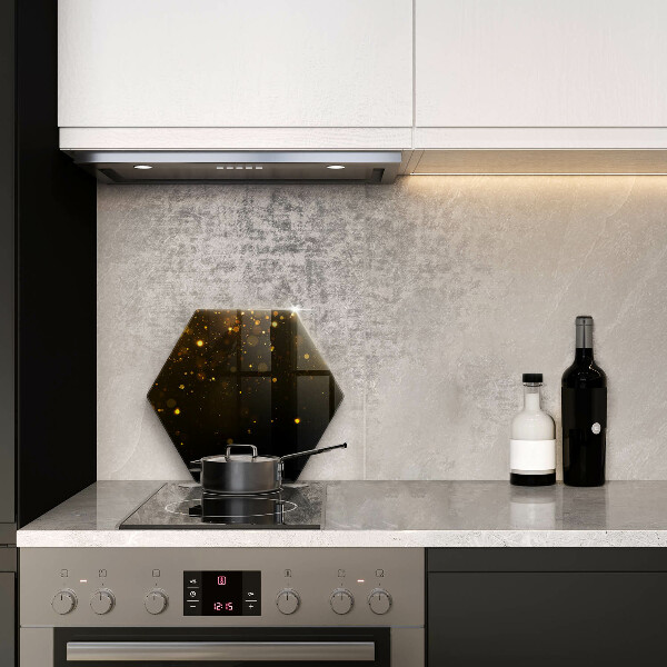 Tagliere in vetro temperato Scintillio d'oro