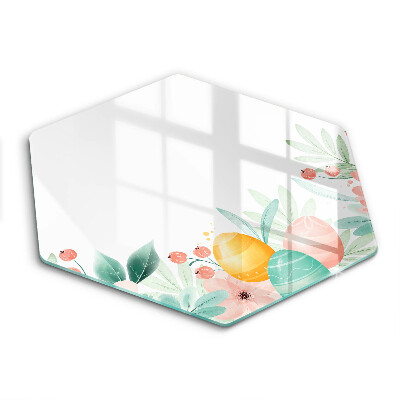 Tagliere in vetro uova di Pasqua