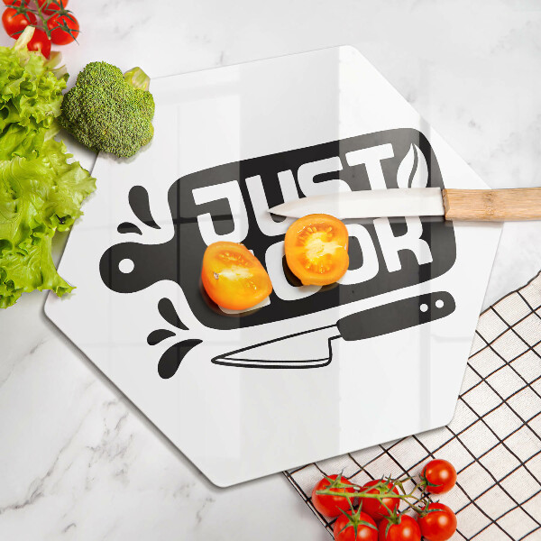 Tagliere in vetro Just cook