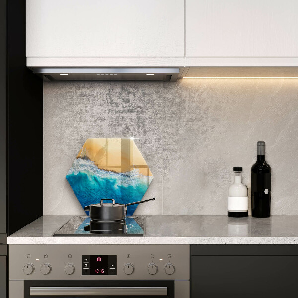 Tagliere in vetro temperato Spiaggia e mare