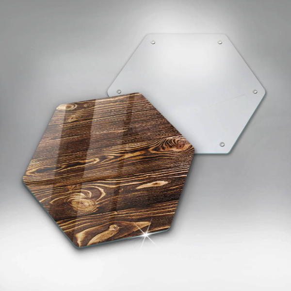 Tagliere in vetro temperato Struttura del legno