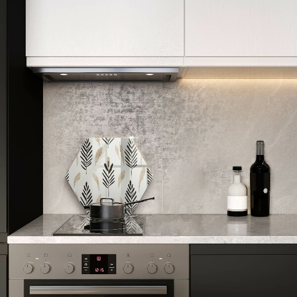 Tagliere in vetro temperato Piante bohémien