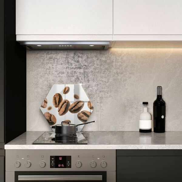 Tagliere in vetro temperato Chicchi di caffè