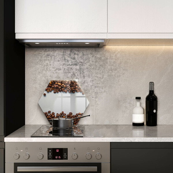 Tagliere in vetro temperato Chicchi di caffè