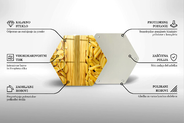 Tagliere in vetro temperato Pasta