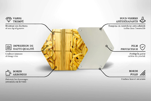 Tagliere in vetro temperato Pasta