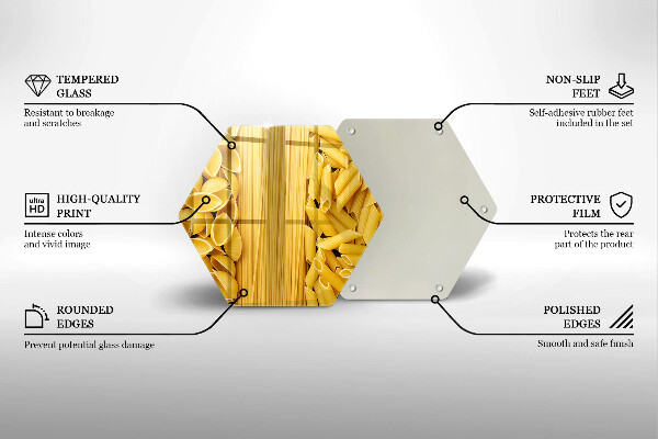 Tagliere in vetro temperato Pasta