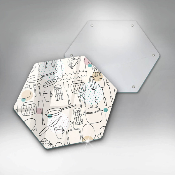 Tagliere in vetro temperato Accessori per la cucina