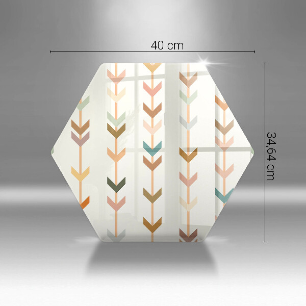 Tagliere in vetro temperato Elementi geometrici