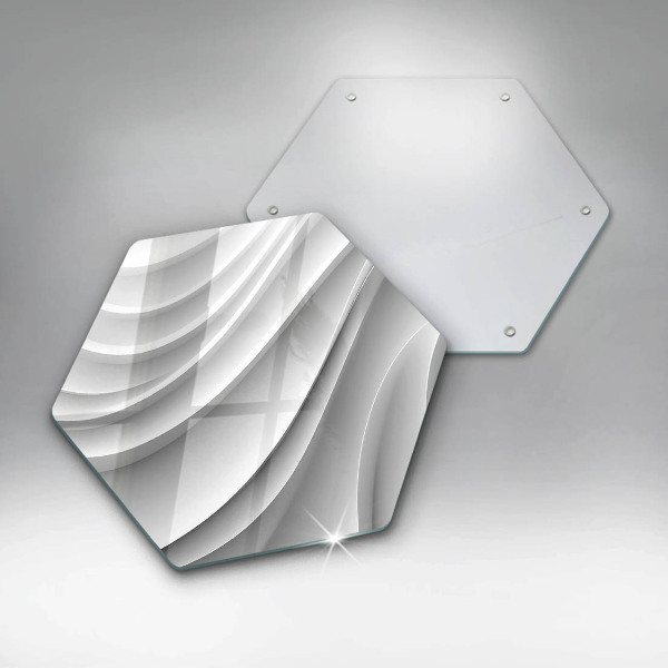 Tagliere in vetro temperato Linee geometriche