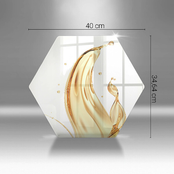 Tagliere in vetro temperato olio d'oliva