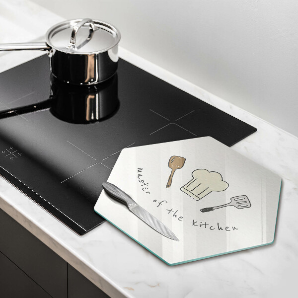 Tagliere in vetro temperato Master of the Kitchen