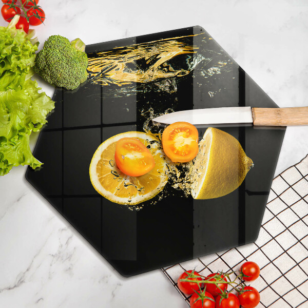 Tagliere in vetro Succoso frutto di limone