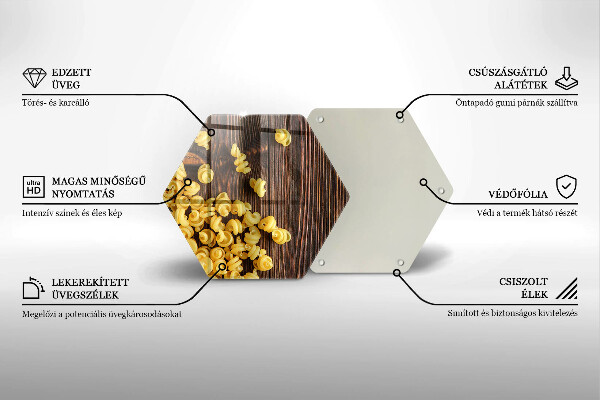 Tagliere in vetro temperato Pasta in tavola