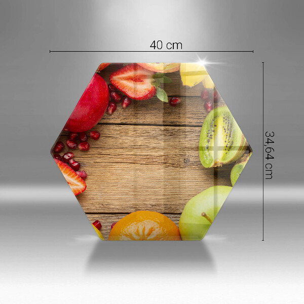 Tagliere in vetro temperato Frutta fresca