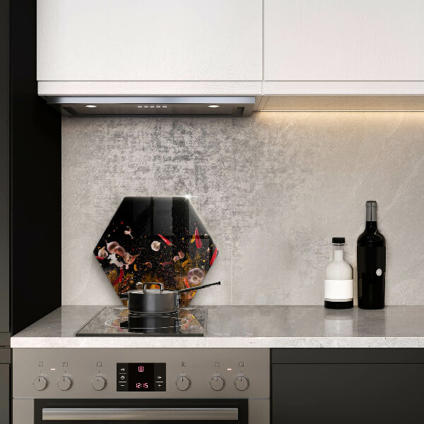 Tagliere in vetro temperato Spezie piccanti