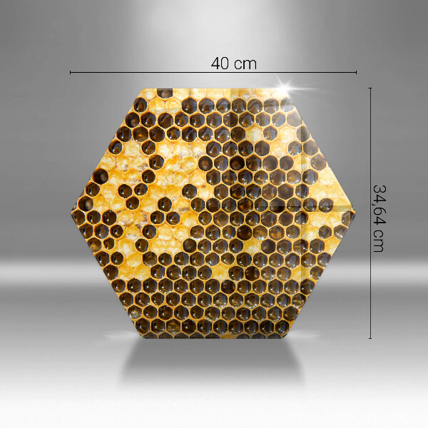 Tagliere in vetro temperato Favo