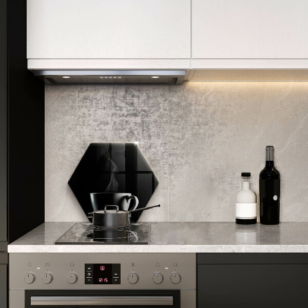 Tagliere in vetro Una tazza di tè