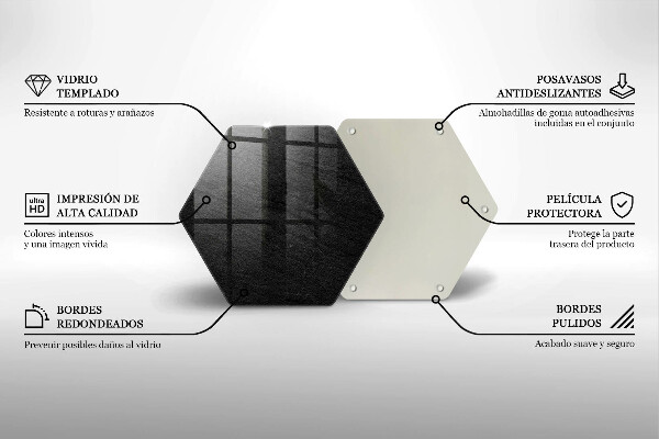 Tagliere in vetro struttura della roccia