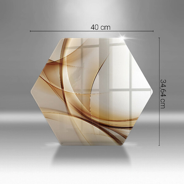 Tagliere in vetro Forme astratte