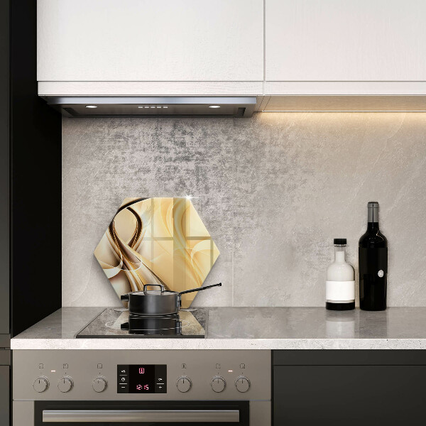 Tagliere in vetro Astrazione del fumo