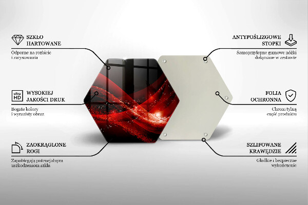 Tagliere in vetro Astrazione moderna