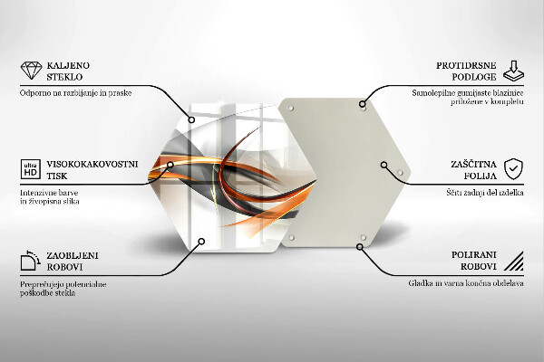 Tagliere in vetro Forme moderne