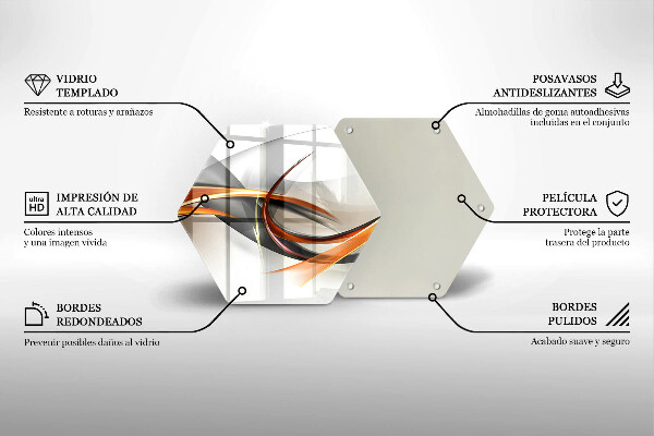 Tagliere in vetro Forme moderne