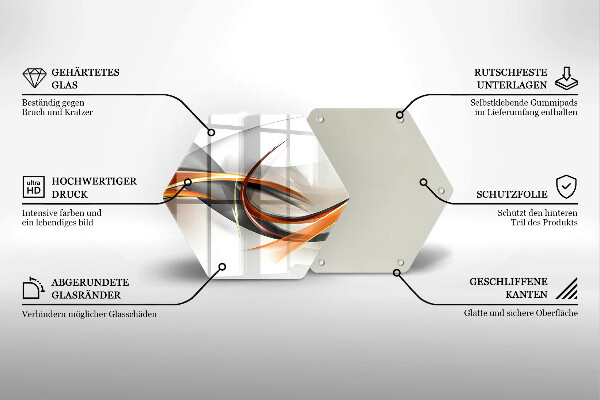 Tagliere in vetro Forme moderne