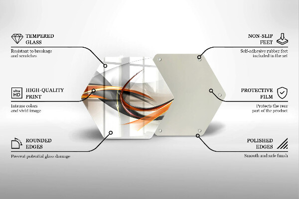 Tagliere in vetro Forme moderne