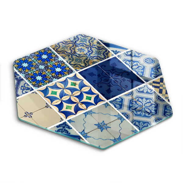 Tagliere in vetro Piastrelle decorative