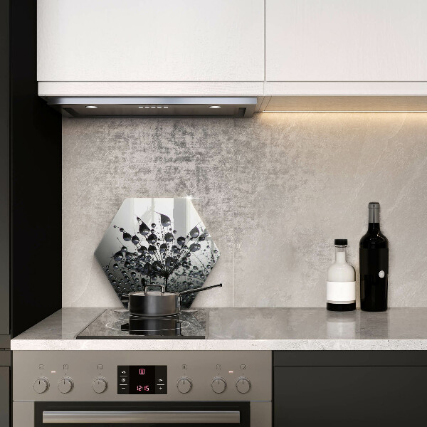 Tagliere in vetro Denti di leone e rugiada