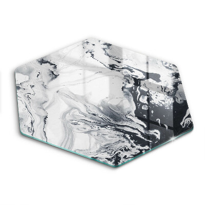 Tagliere in vetro Astrazione dell'inchiostro