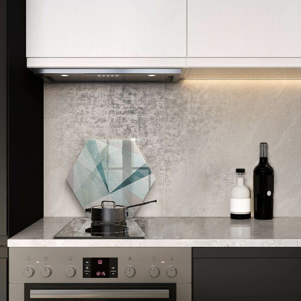 Tagliere in vetro Astrazione tagliente