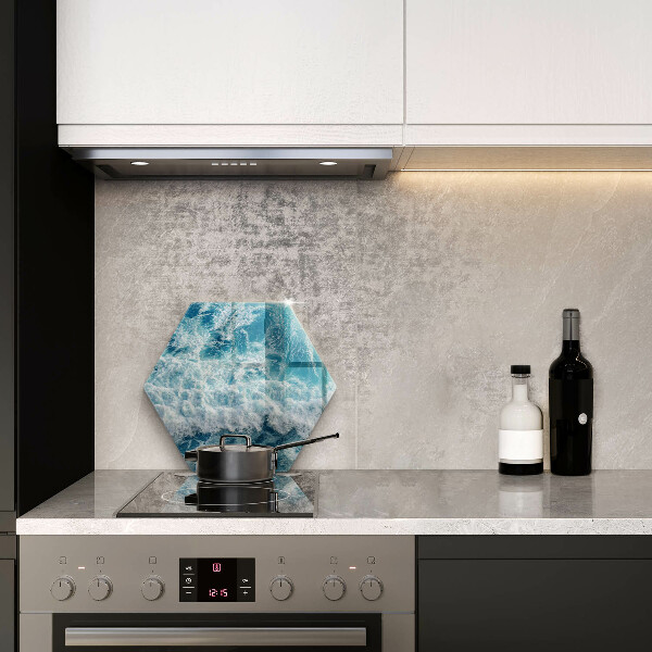 Tagliere in vetro Onde dell'acqua di mare