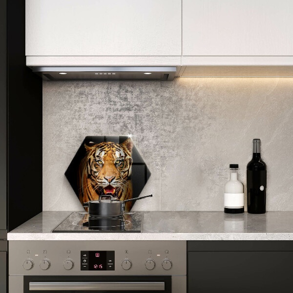 Tagliere in vetro Tigre animale selvatico