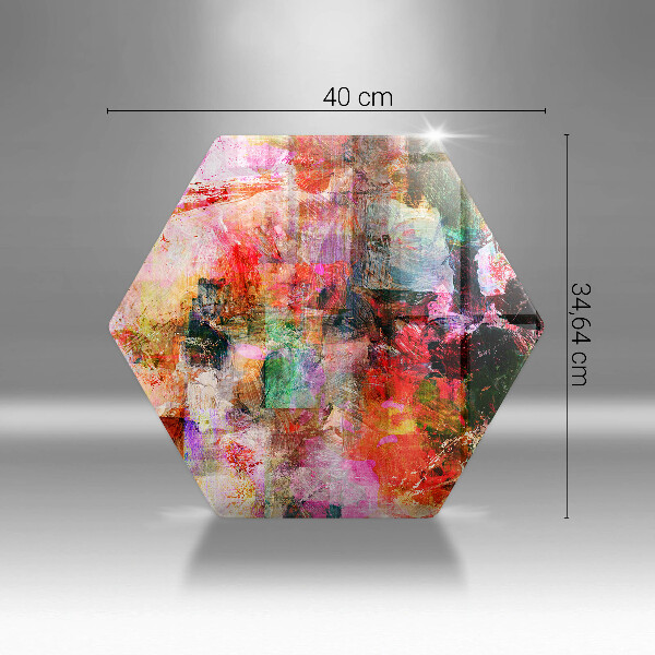 Tagliere in vetro Dipingi l'astrazione