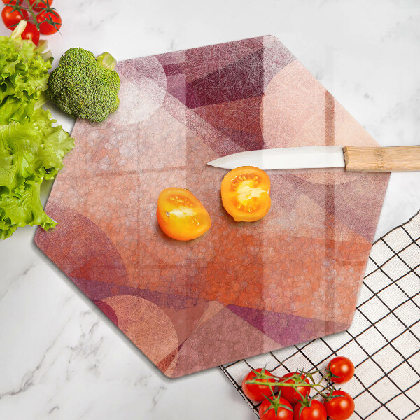 Tagliere in vetro Arte astratta