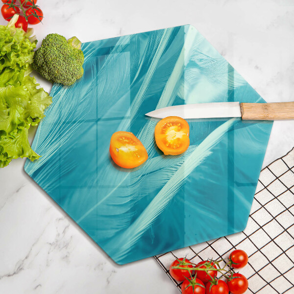 Tagliere in vetro Piume delicate