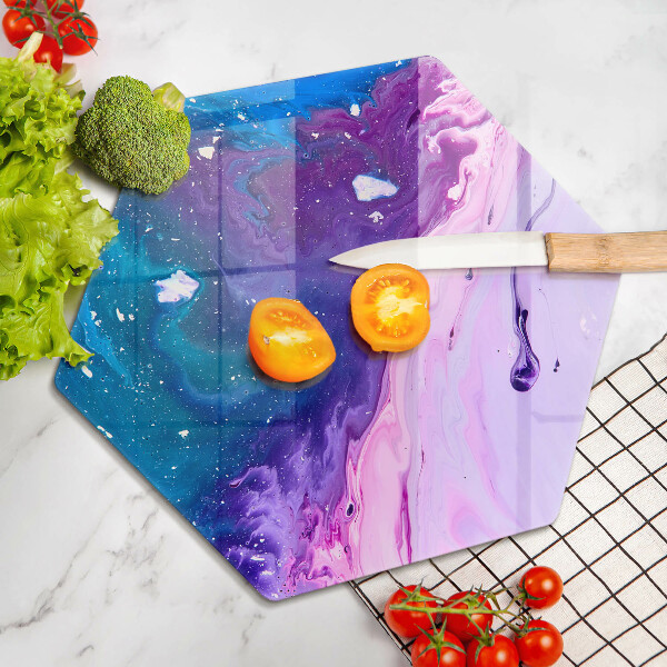 Tagliere in vetro Inchiostri di astrazione