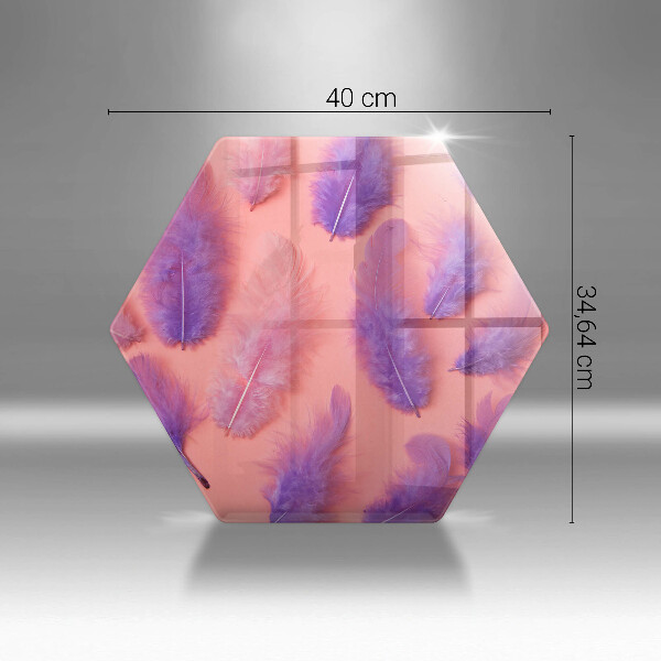 Tagliere in vetro Piume soffici