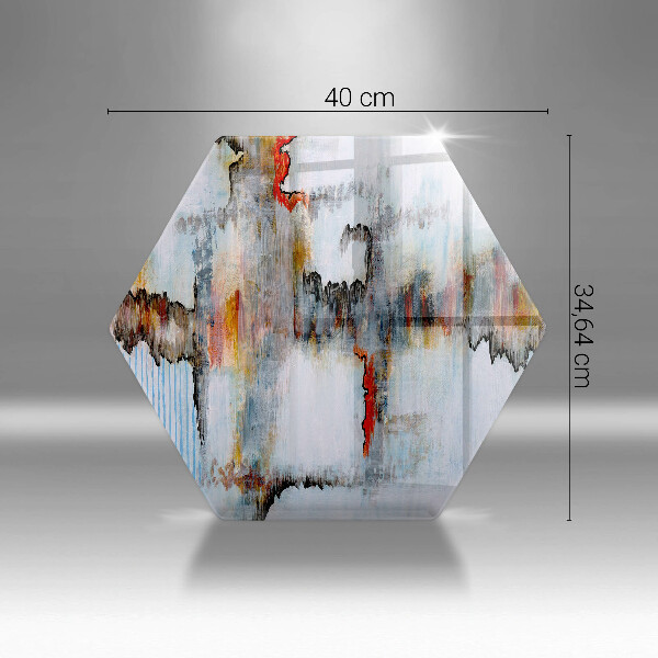 Tagliere in vetro Pitture astratte