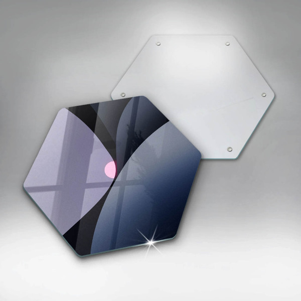 Tagliere in vetro Forme astratte