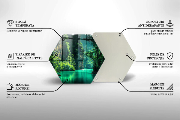 Tagliere in vetro Paesaggio lagunare